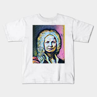 Antonio Vivaldi Portrait | Antonio Vivaldi Artwork 10 Kids T-Shirt